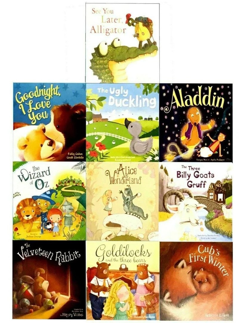 Children Picture Storybooks 10 Books Collection Set