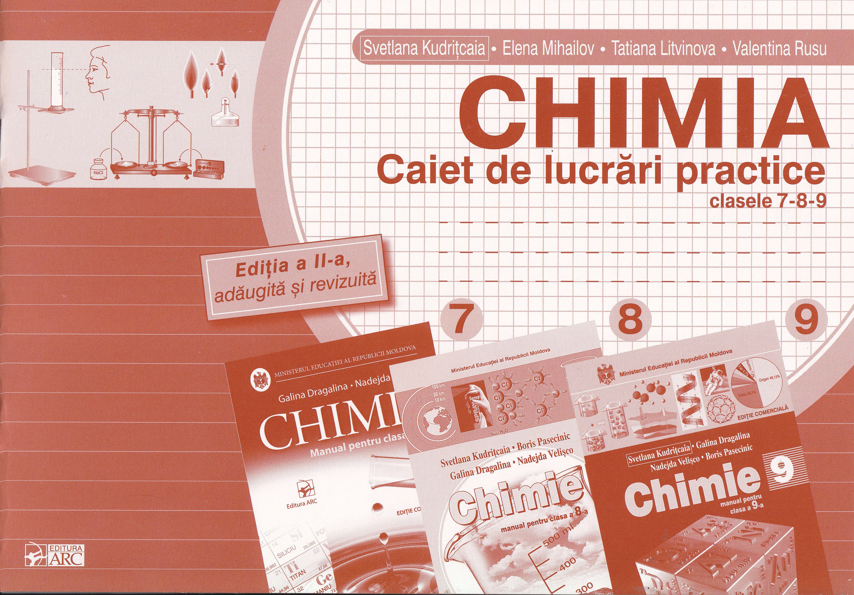 Chimie caiet de lucrari practice cl 7-8-9