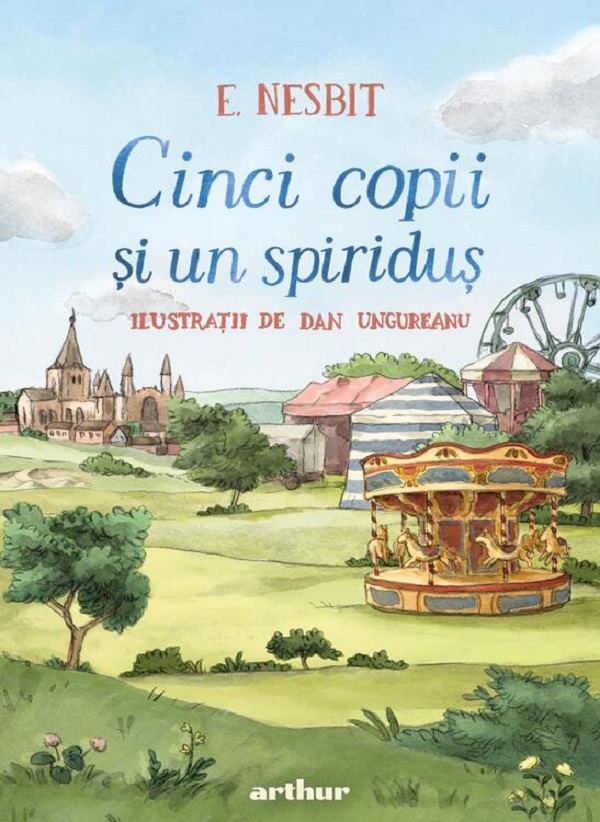 Cinci copii si spiridus