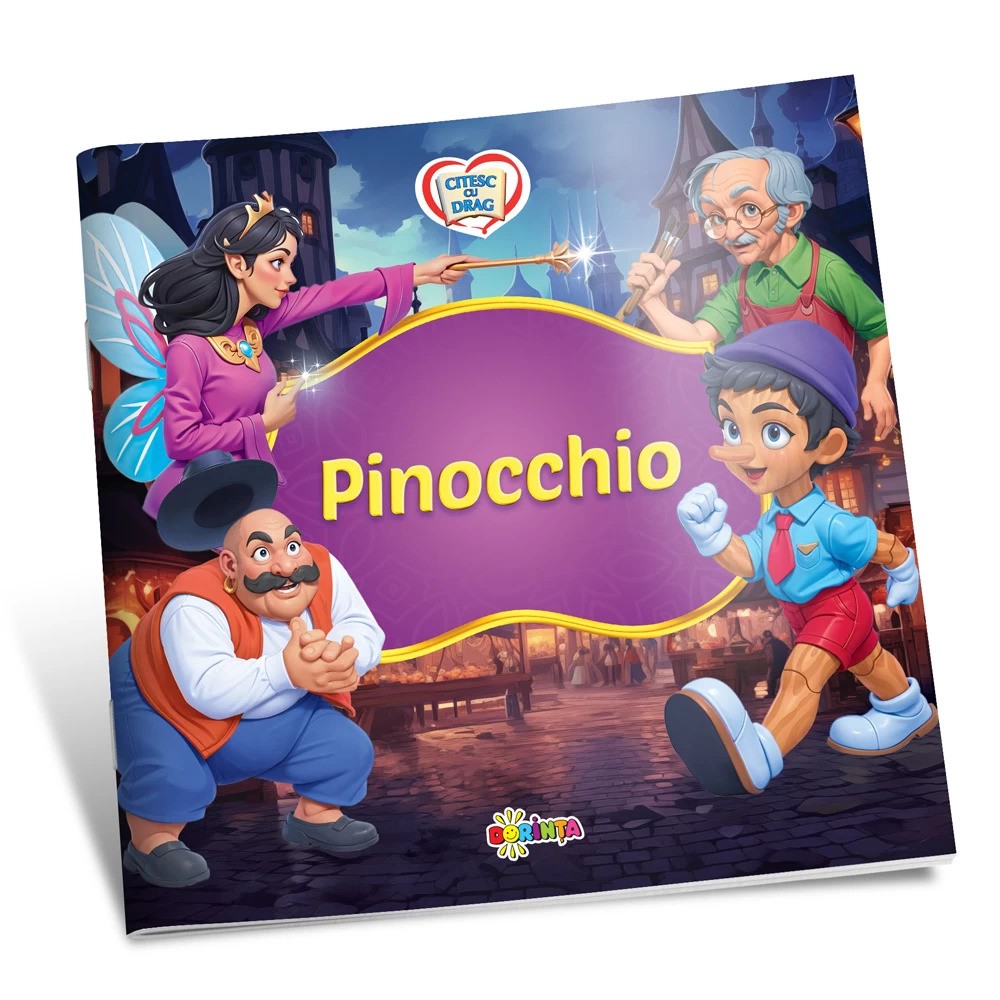 Citesc cu drag. Pinocchio