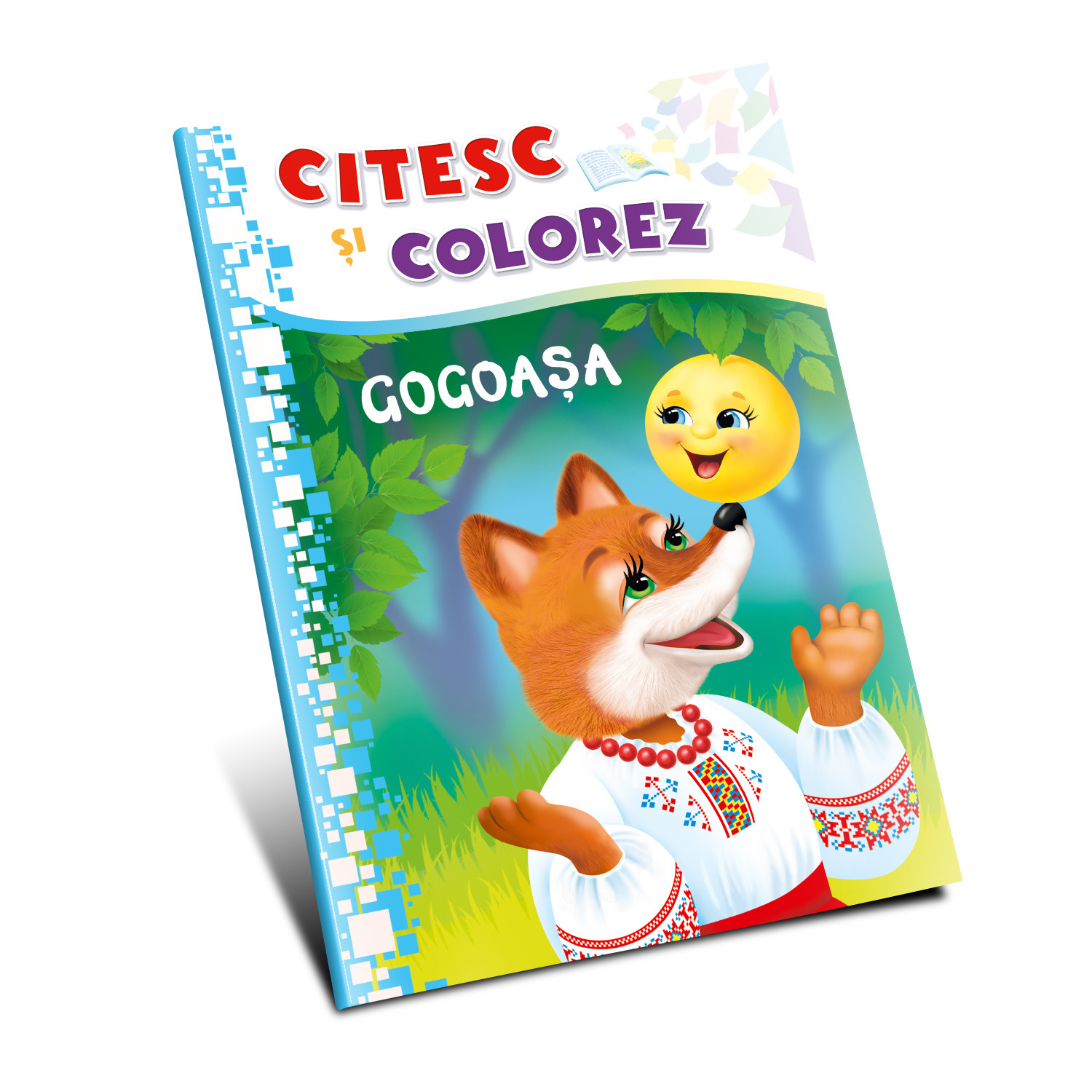 Citesc si colorez. Gogoasa (nou)