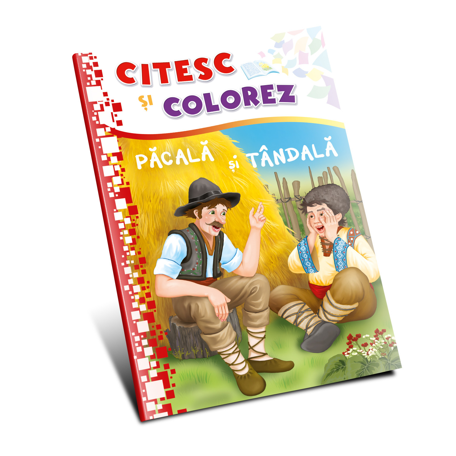 Citesc si colorez. Pacala si Tandala (nou)