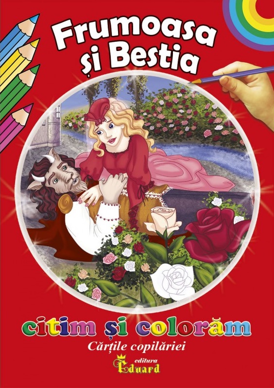 Citim si coloram Frumoasa si Bestia