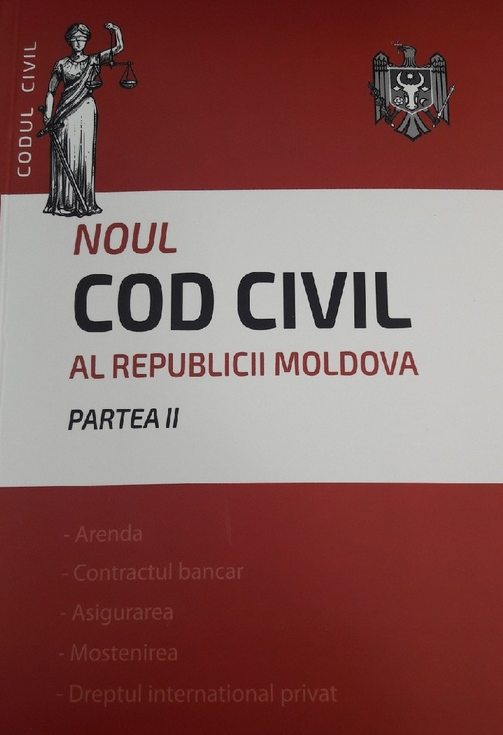 Cod civil al republicii Moldova partea 2 nou