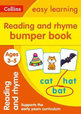 Collins Easy Learning Preschool: Reading and Rhyme Bumper Book (Ages 3-5)