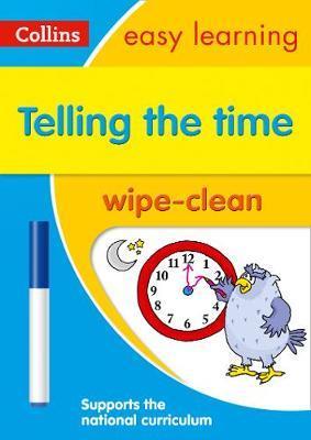 Collins Easy Learning Preschool: Telling the Time Wipe Clean Activity Book