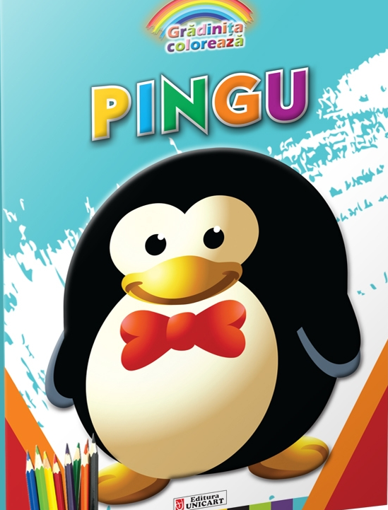 Coloreaza cu - PINGU