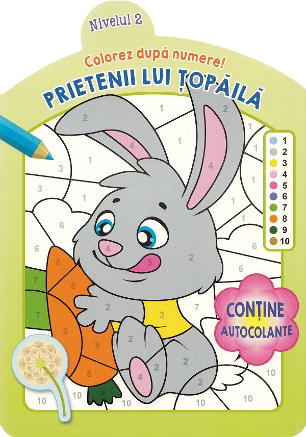 Colorez dupa numere Prietenii lui Topaila