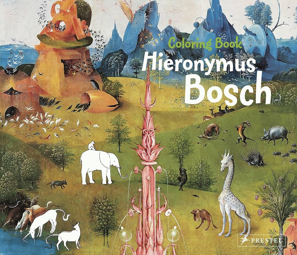 Colouring Book Hieronymus Bosch