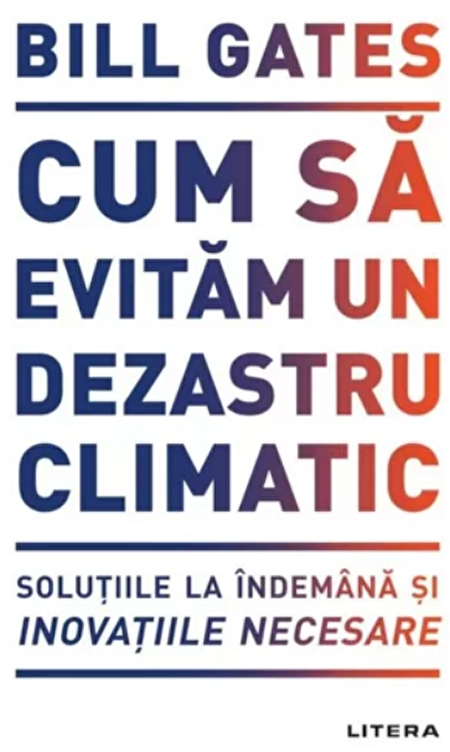 CUM SA EVITAM UN DEZASTRU CLIMATIC.