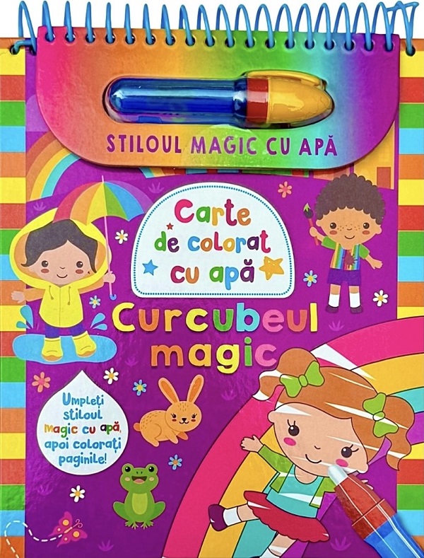 Curcubeul magic - Stiloul magic cu apa