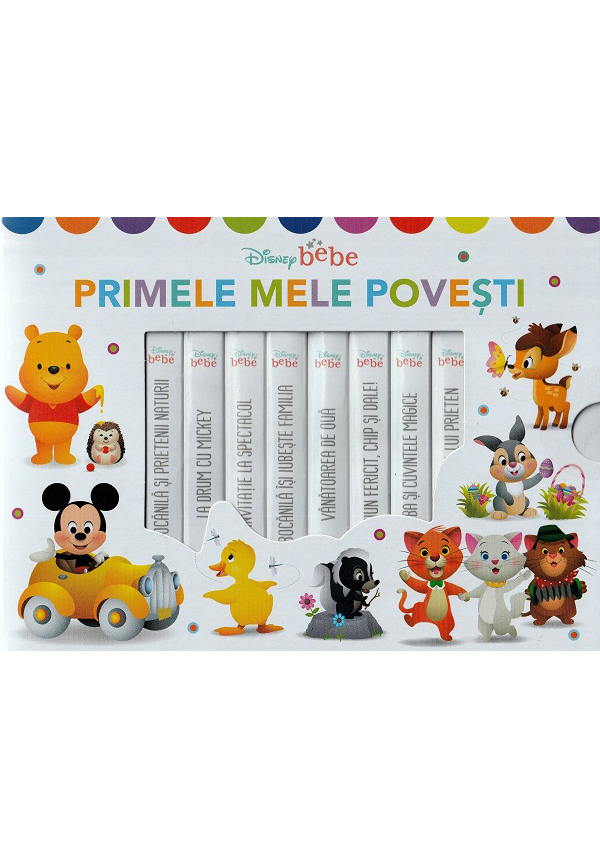 CUTIE. DISNEY BEBE. PRIMA MEA BIBLIOTECA ILUSTRATA. PRIMELE POVESTI (8 carticele)