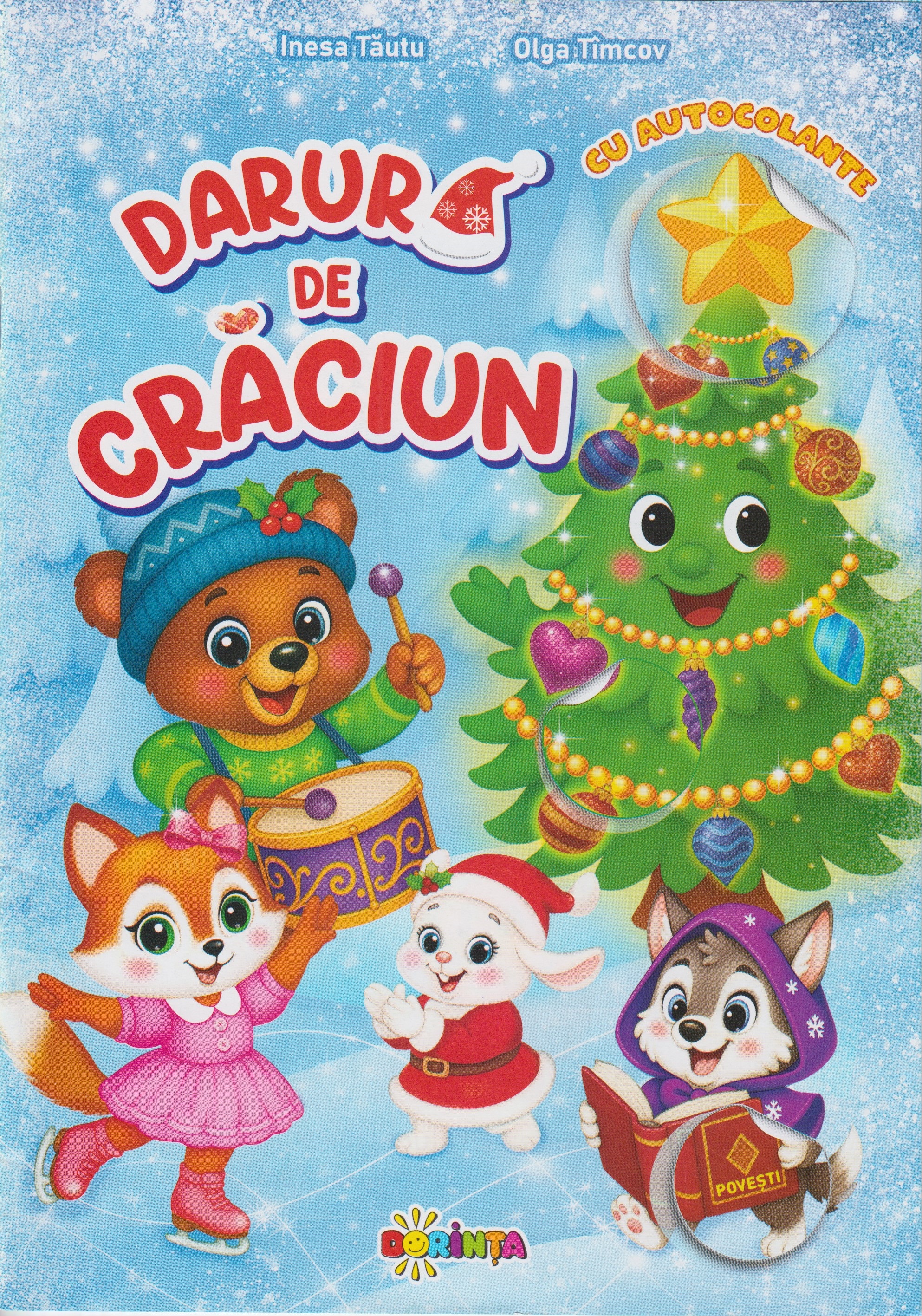 Daruri de Craciun : cu autocolante