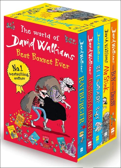 David Walliams Series 1 - Best Boxset Ever 5 Books Collection Set