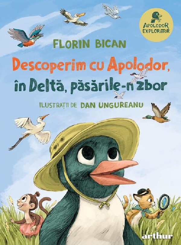 Descoperim cu Apolodor in Delta pasarile-n zbor