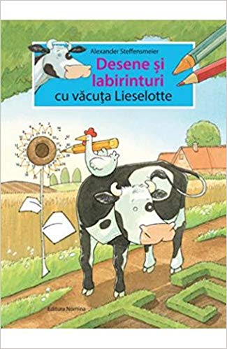 Desene si labirinturi cu vacuta Lieselotte