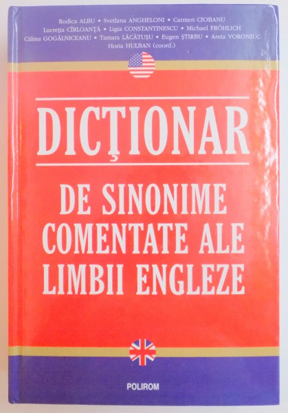 Dictionar de sinonime comentate ale limbii engleze