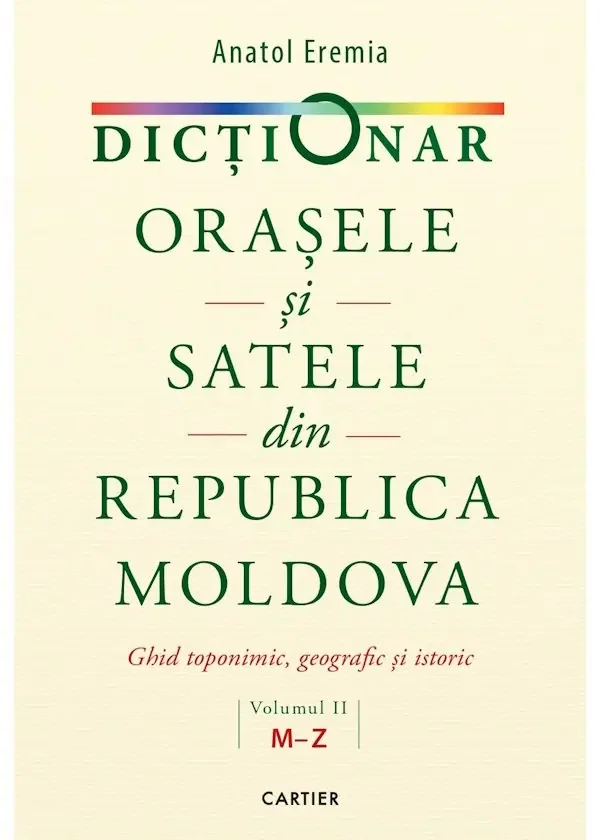 Dictionar. Orasele si satele din RM