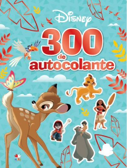 DISNEY. 300 DE AUTOCOLANTE