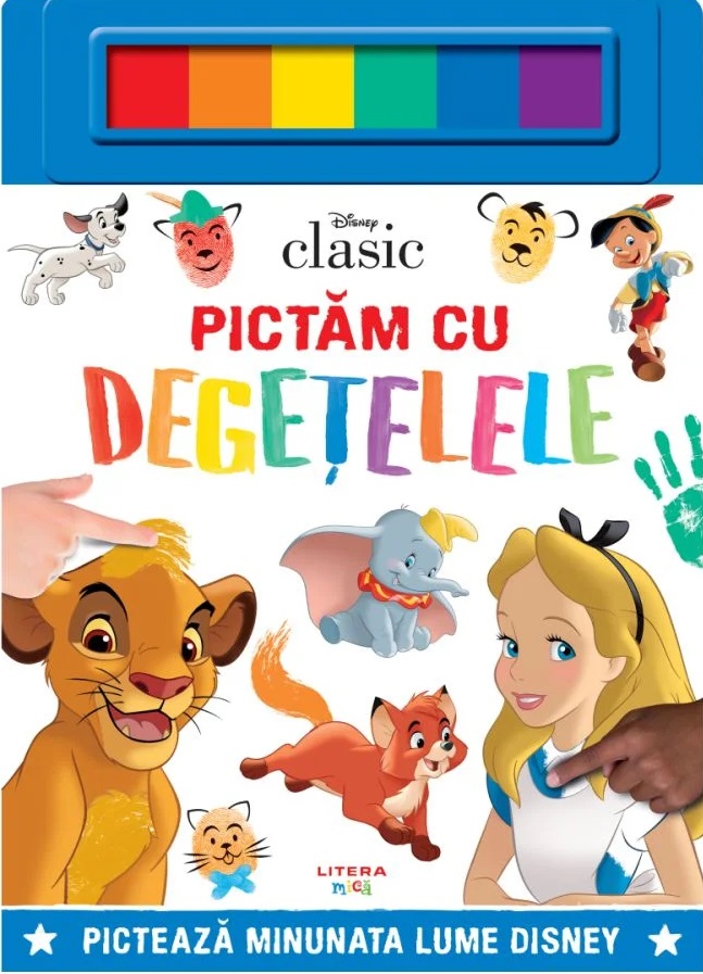 DISNEY CLASIC. PICTAM CU DEGETELELE