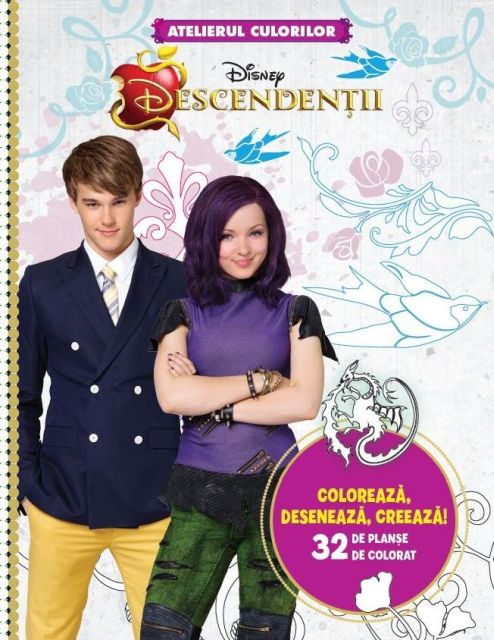Disney. Descendentii. Atelierul culorilor