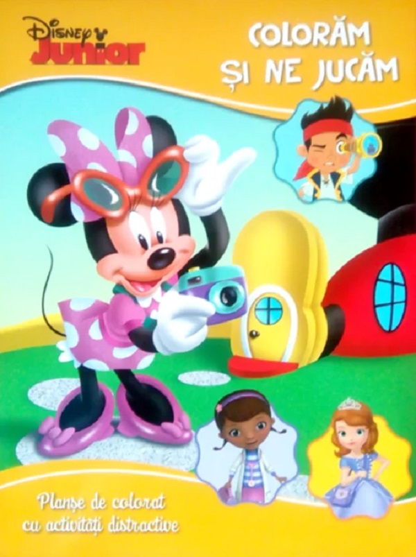 Disney Junior. Coloram si ne jucam