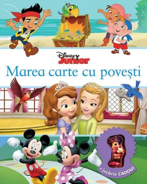 Disney. Marea carte cu povesti +jucarie cadou