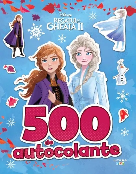 DISNEY. REGATUL DE GHEATA II. 500 DE AUTOCOLANTE