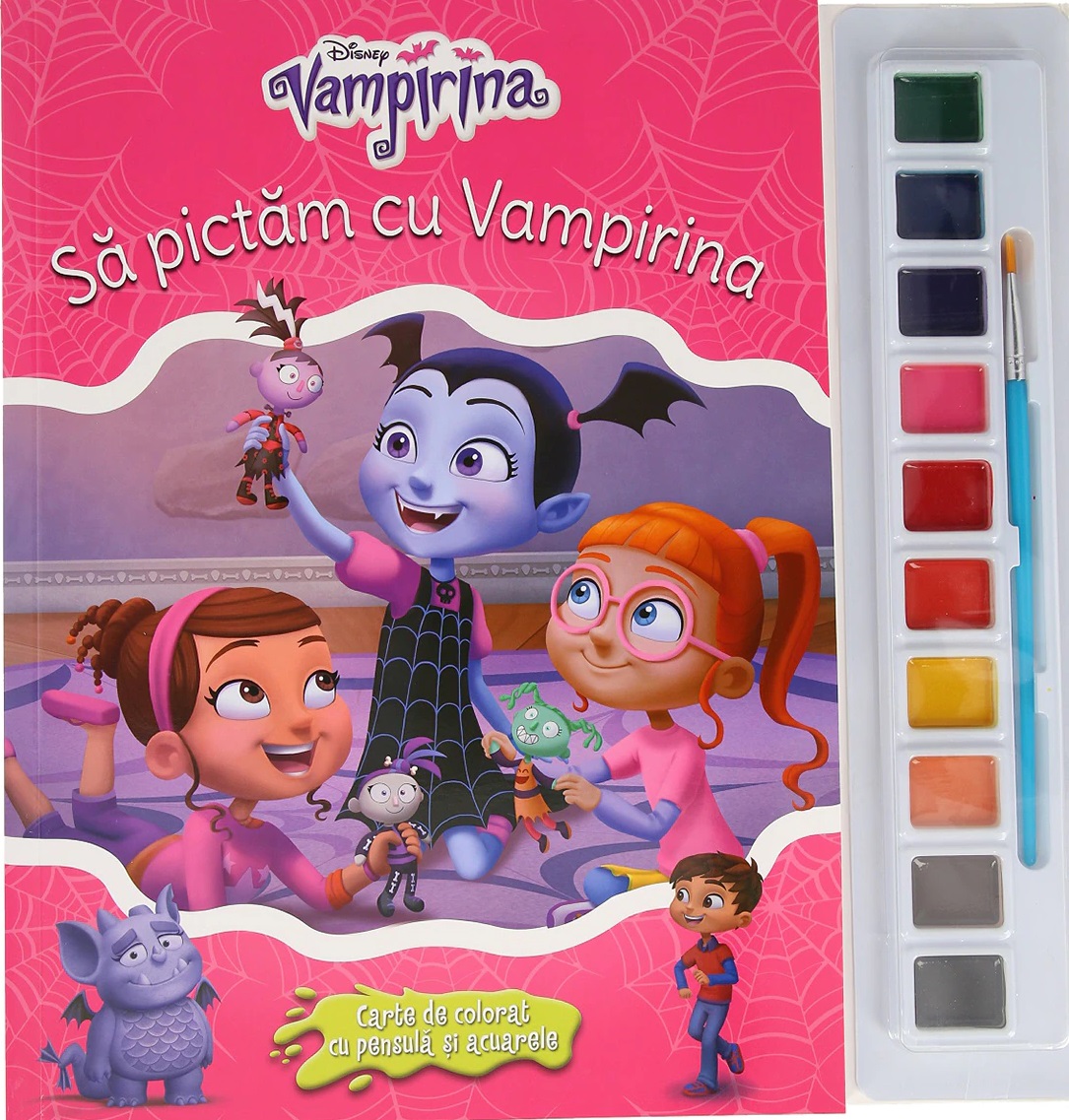 DISNEY. VAMPIRINA. Sa pictam cu Vampirina.