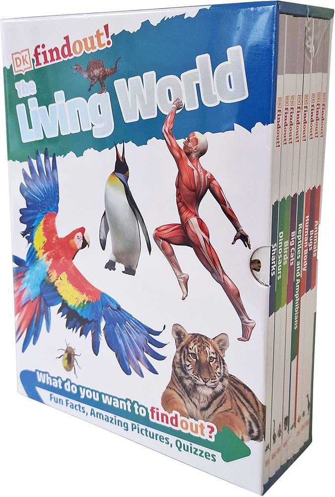 DK Findout!: The Living World Collection 10 Books Box Set