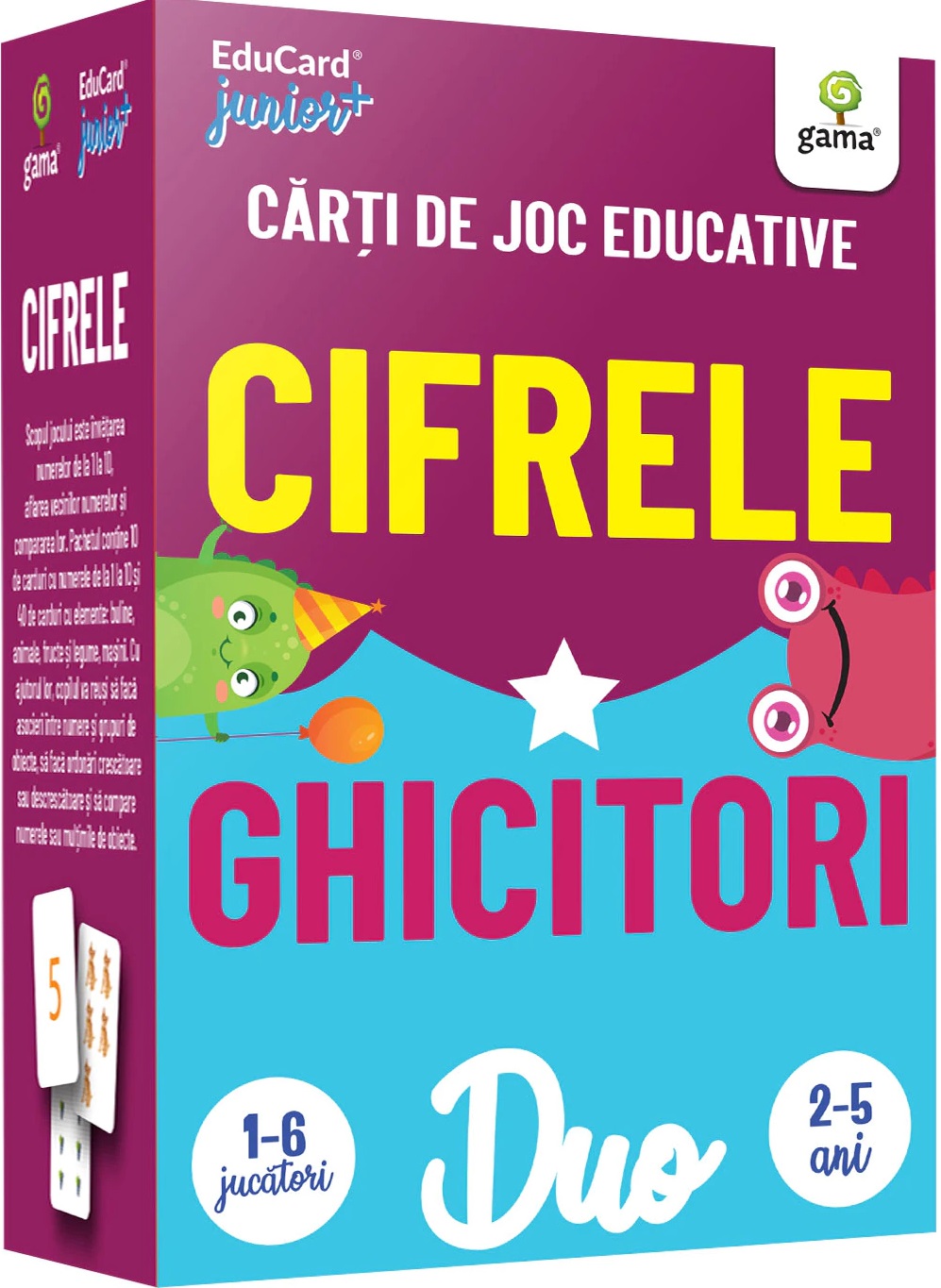DuoCard - Cifrele • Ghicitori