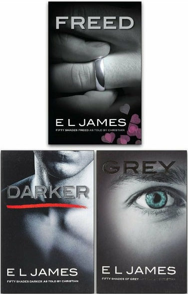 E L James Fifty 50 Shades of Grey Darker and Freed Trilogy 3 Books Collection NEW