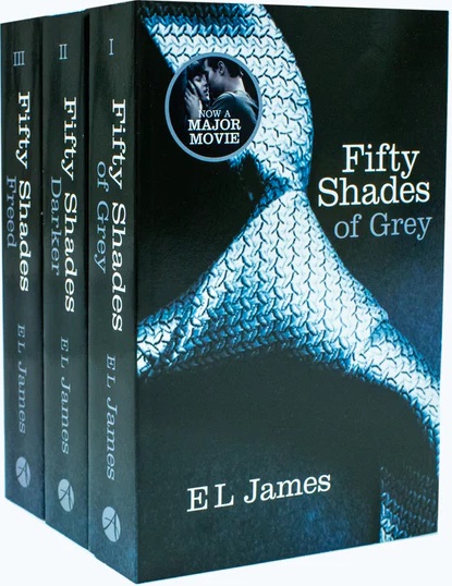 E L James Fifty Shades Movie Series 3 Books Collection Set (Fifty Shades of Grey Fifty Shades Darker Fifty Shades Freed)