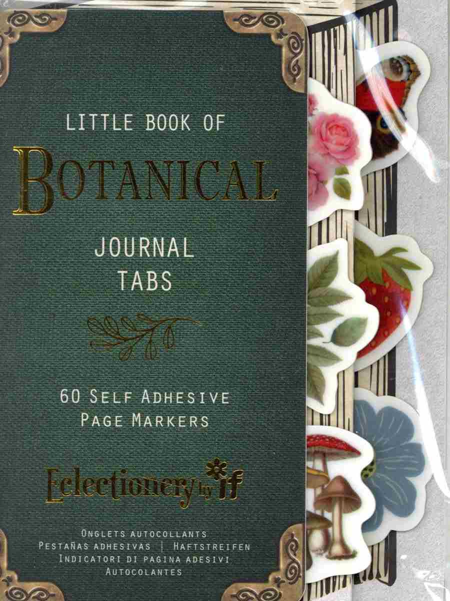 Eclectionery Journal Tabs: Botanical