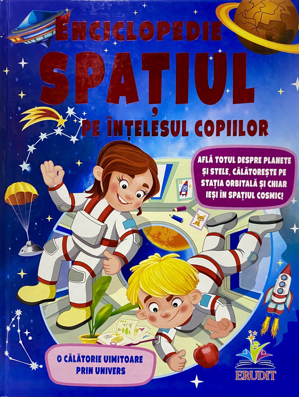 Enciclopedie Spatiul pe intelesul copiilor