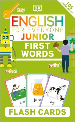 English for Everyone Junior: First Words Flash Cards