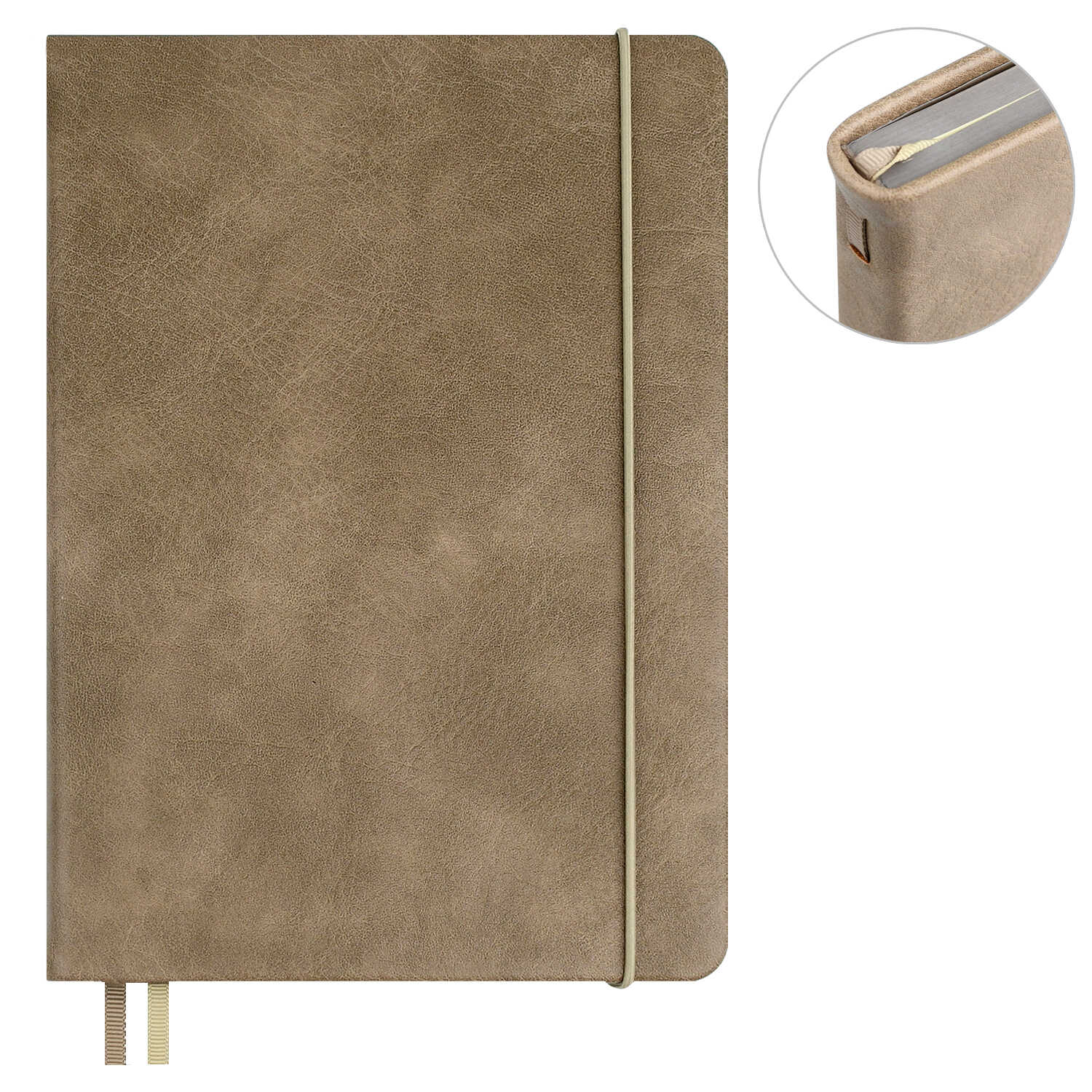 Ежедневник недатированный ESCALADA.ШЕВРЕТ БЕЖЕВЫЙ