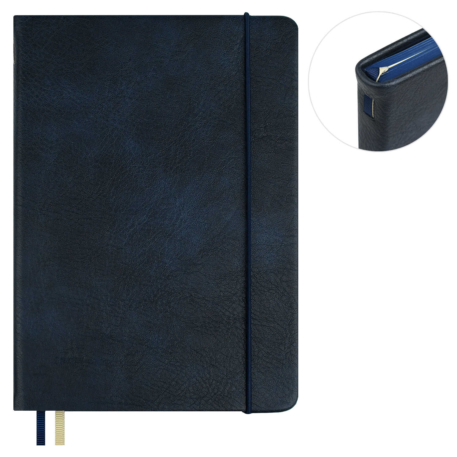 Ежедневник недатированный ESCALADA.ШЕВРЕТ ТЁМНО-СИНИЙ