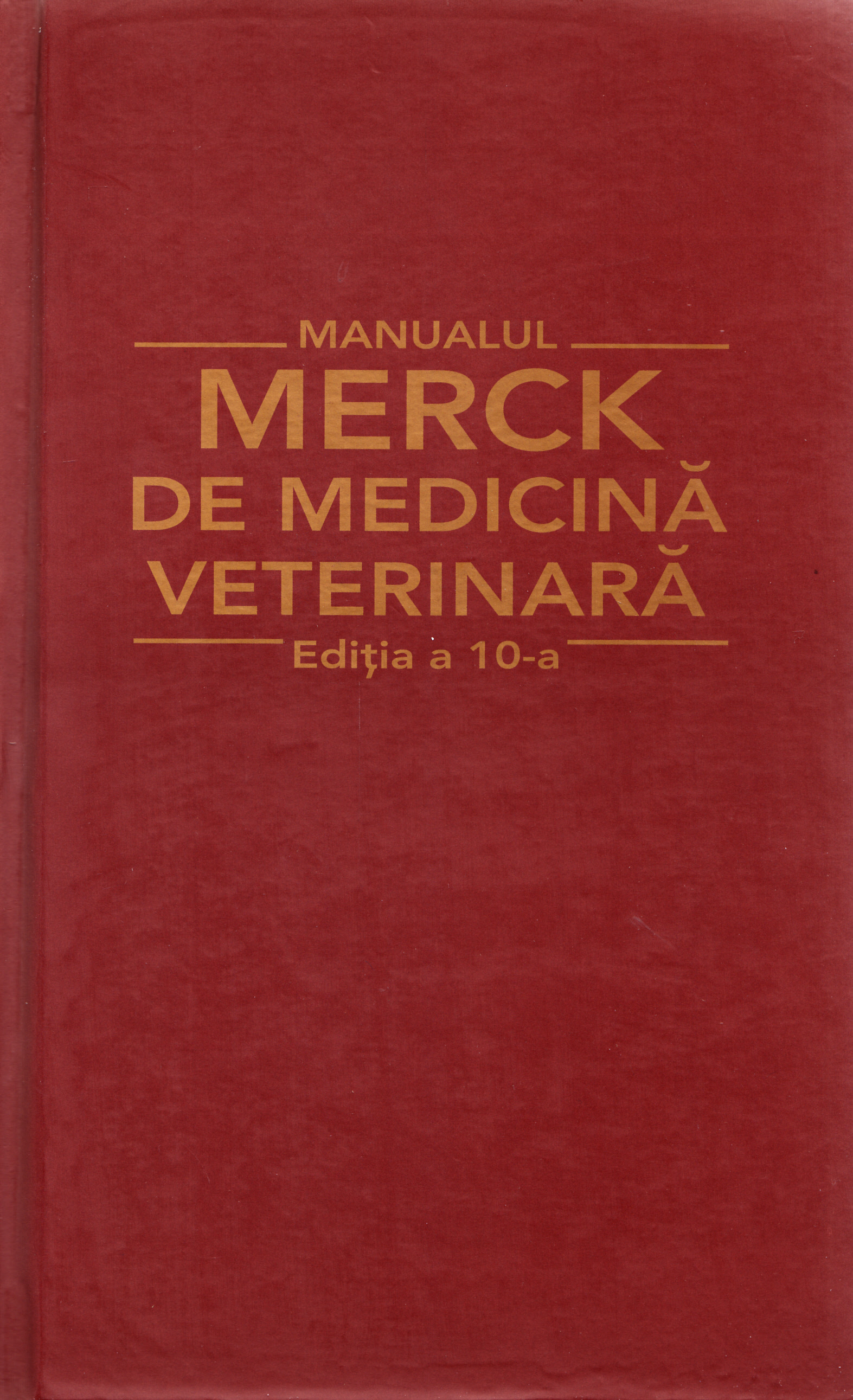 Manualului Merck de Medicina veterinara
