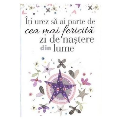 Felicitare - Zi de nastere