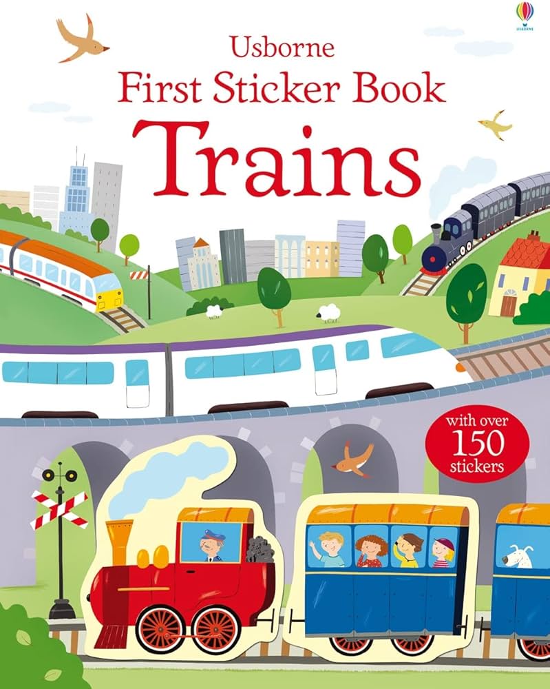 First Sticker Book: Trains