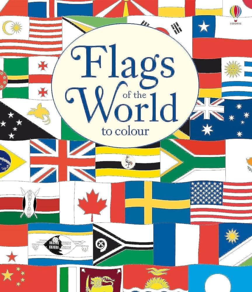 Flags of the World to Colour