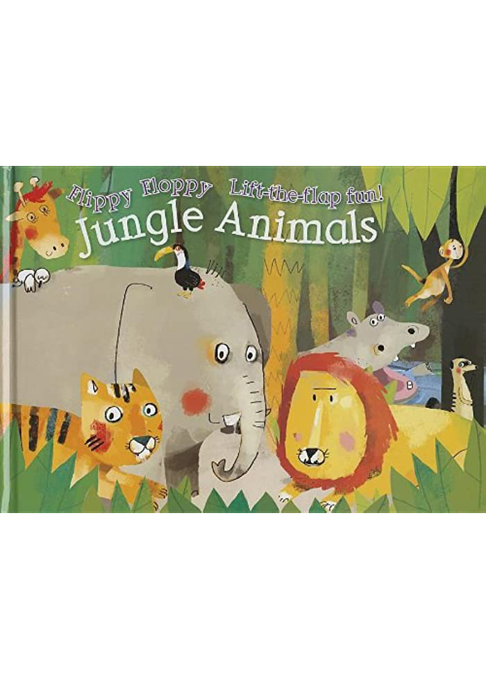 Flippy Floppy Lift-the-Flap Fun: Jungle Animals