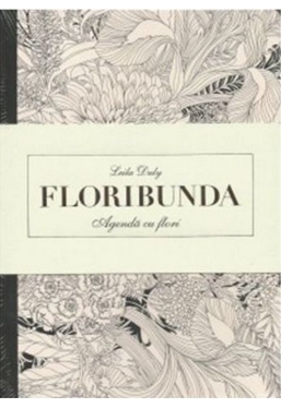 Floribunda. Agenda de colorat cu flori.