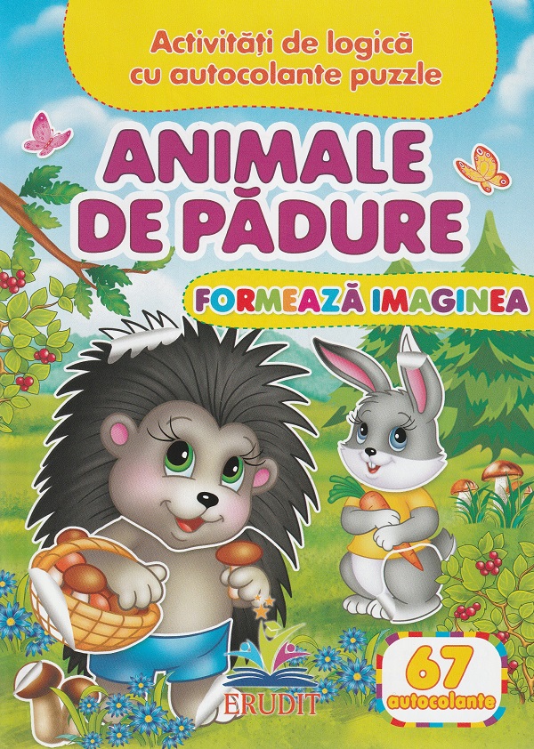 Formeaza imaginea-Animale de padure