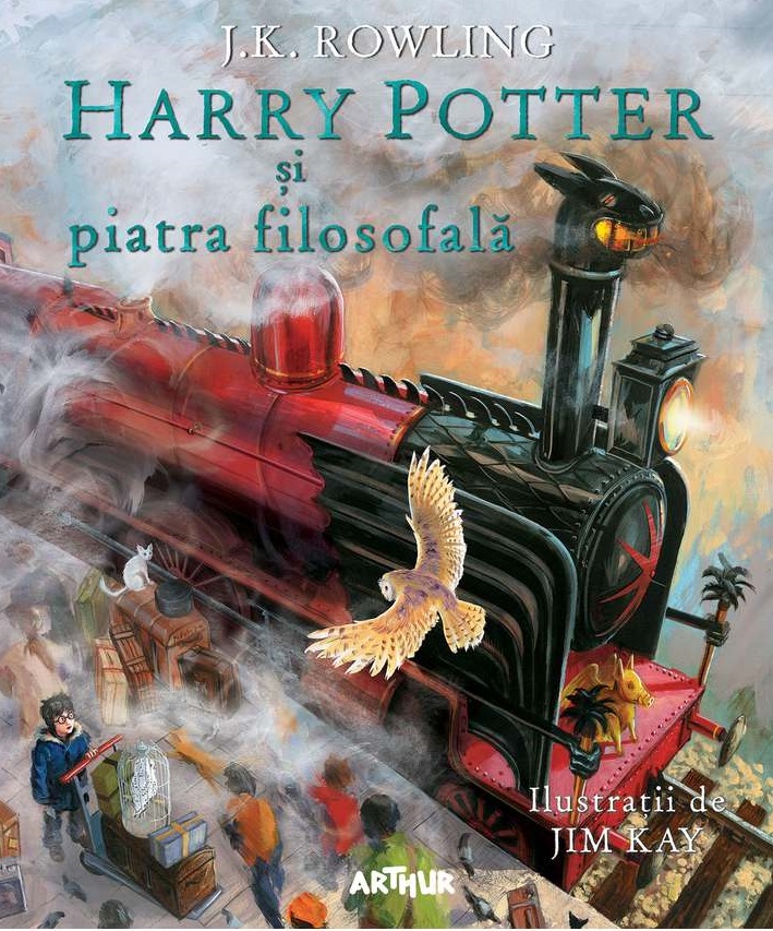 Harry Potter  1 Si piatra filosofala (editie ilustrata)