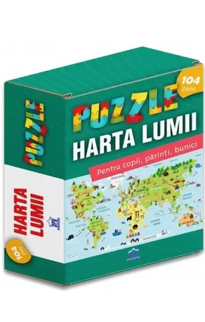 Harta lumii - Puzzle