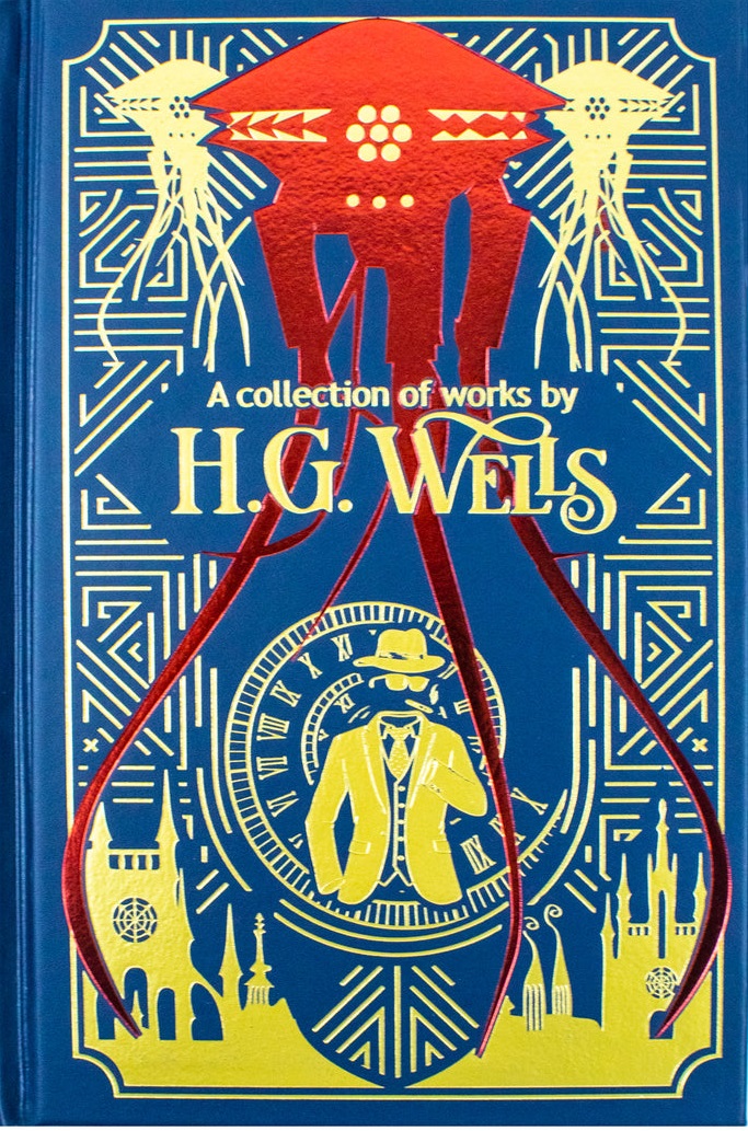 H.G. Wells: A Collection Of Works (Leather-bound)