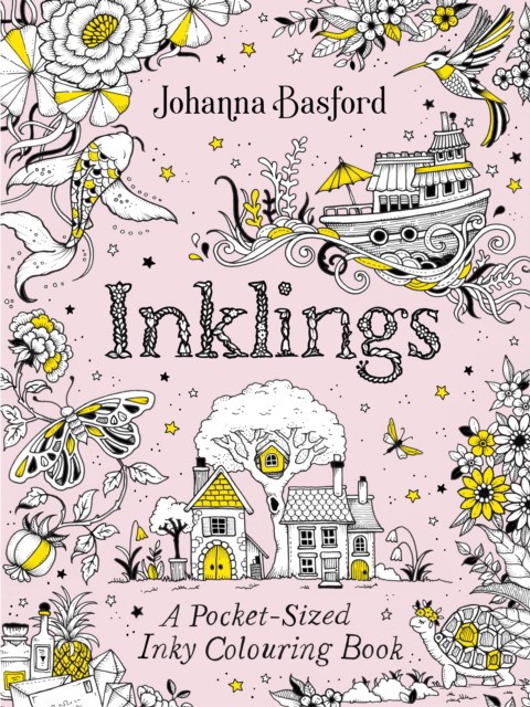 Inklings: A Pocket-Sized Inky Colouring Book