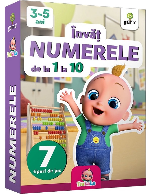 Invat numerele de la 1 la 10